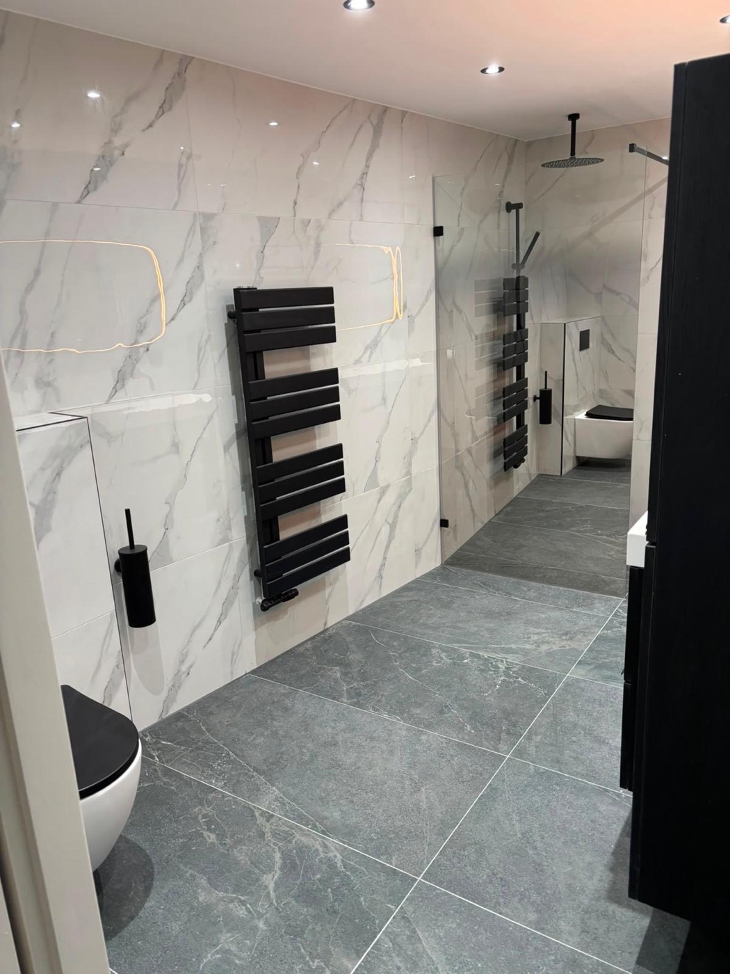 Badkamerrenovatie in Noord-Holland, voor en na — na de renovatie