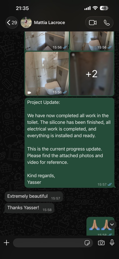 WhatsApp-bericht van een SnelDeal-klant (1)